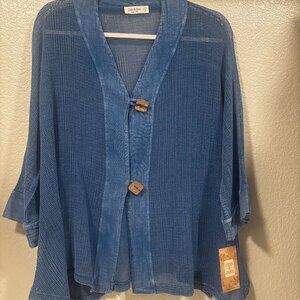 NWT Blue Cardigan by Jess & Jane